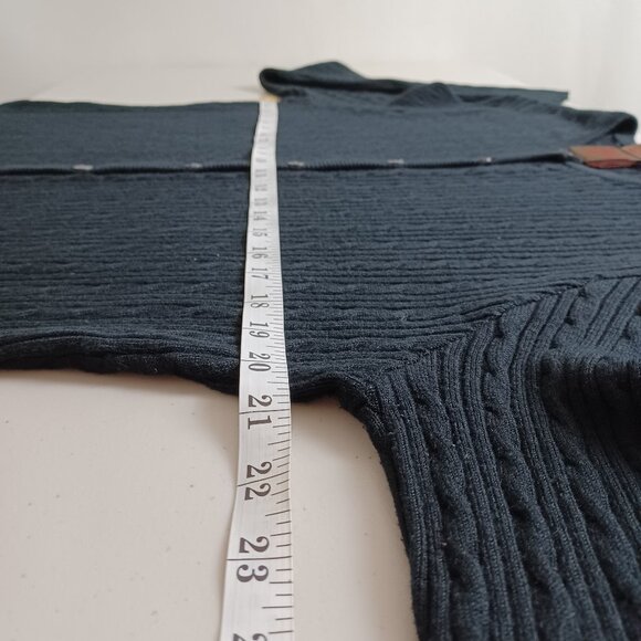 Danier Black Cable Knit Cardigan - Picture 8 of 15